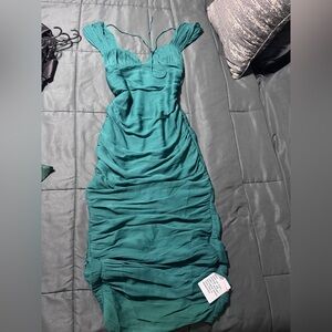 ASOS Design Green Maxi Dress